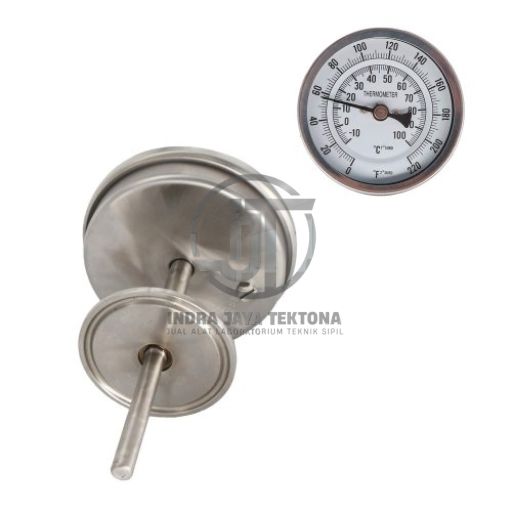 Metal Dial Thermometer Digital