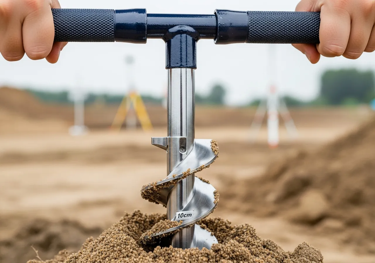 Kedalaman Maksimum yang Bisa Dicapai Hand Bor Manual dalam Investigasi Geoteknik