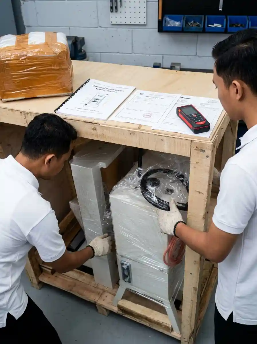 pengiriman barang alat laboratorium teknik sipil indra jaya tektona